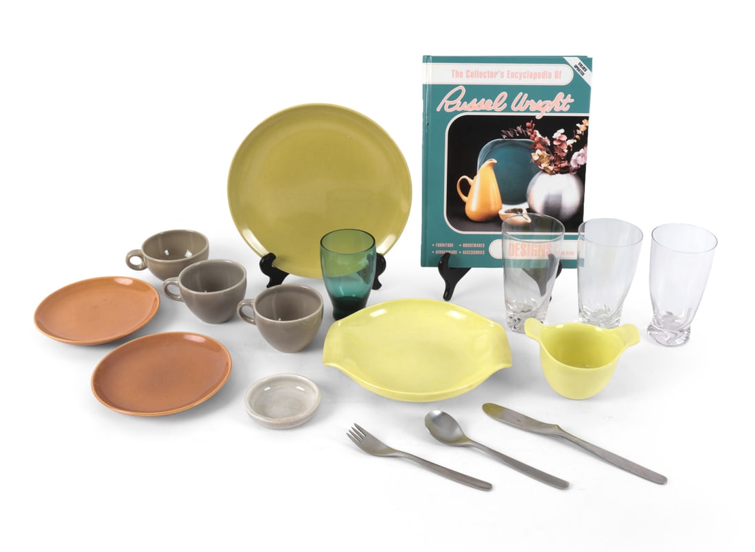 RUSSEL WRIGHT TABLEWARE & FLATWARE GROUPING - 2