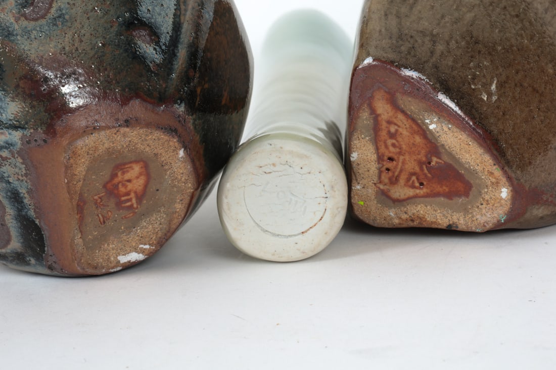 LOTTI CERAMIC VASE GROUPING - 18
