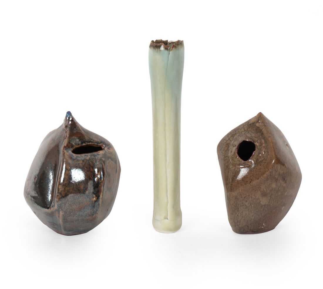 LOTTI CERAMIC VASE GROUPING - 2