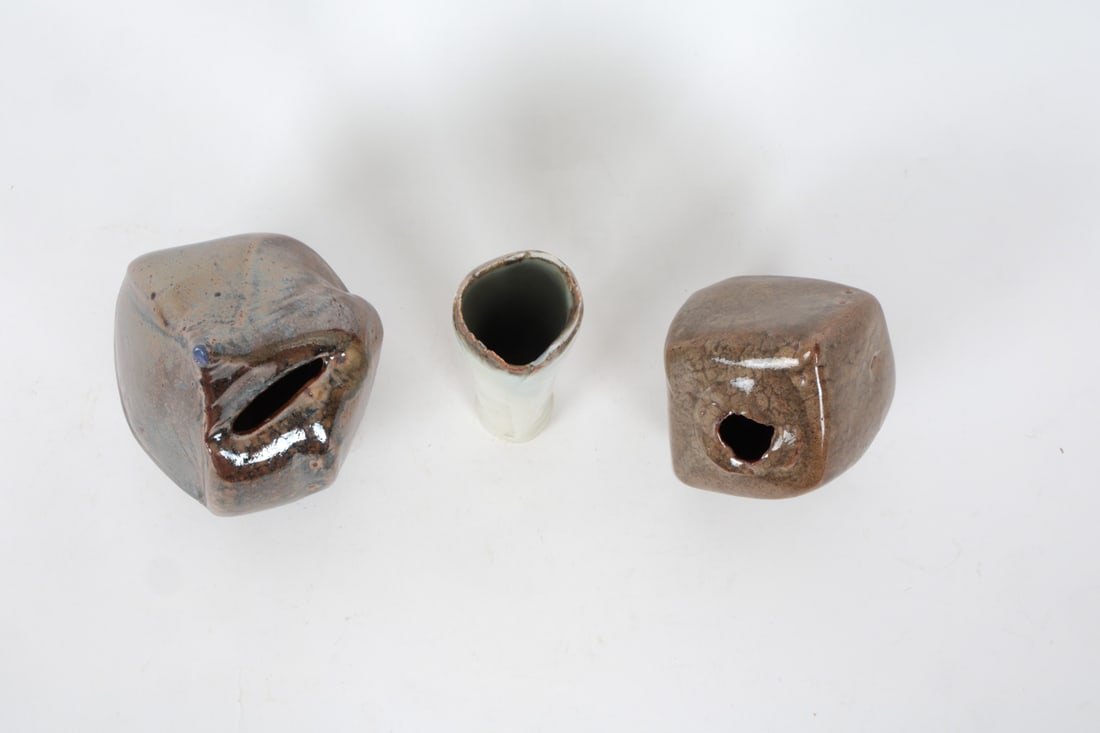 LOTTI CERAMIC VASE GROUPING - 4