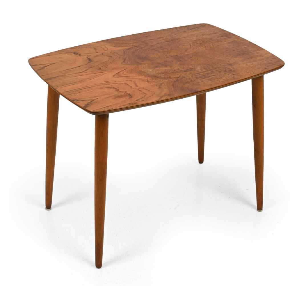 SCANDINAVIAN MID-CENTURY TEAK SIDE TABLE (1 of 12)