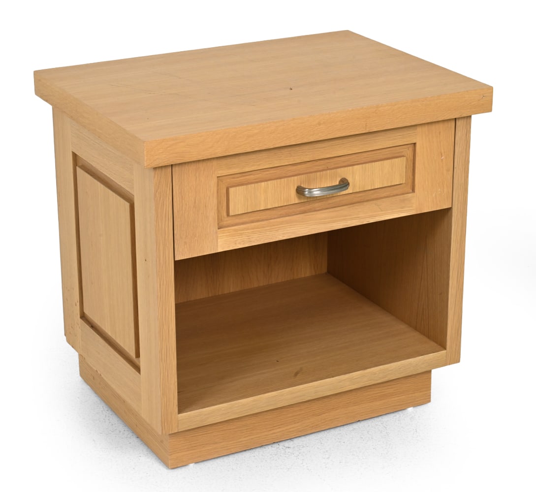 MODERN OAK NIGHTSTAND - 3