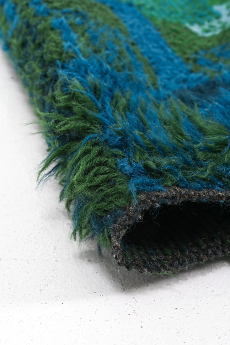 ABSTRACT SHAG RUG - 7