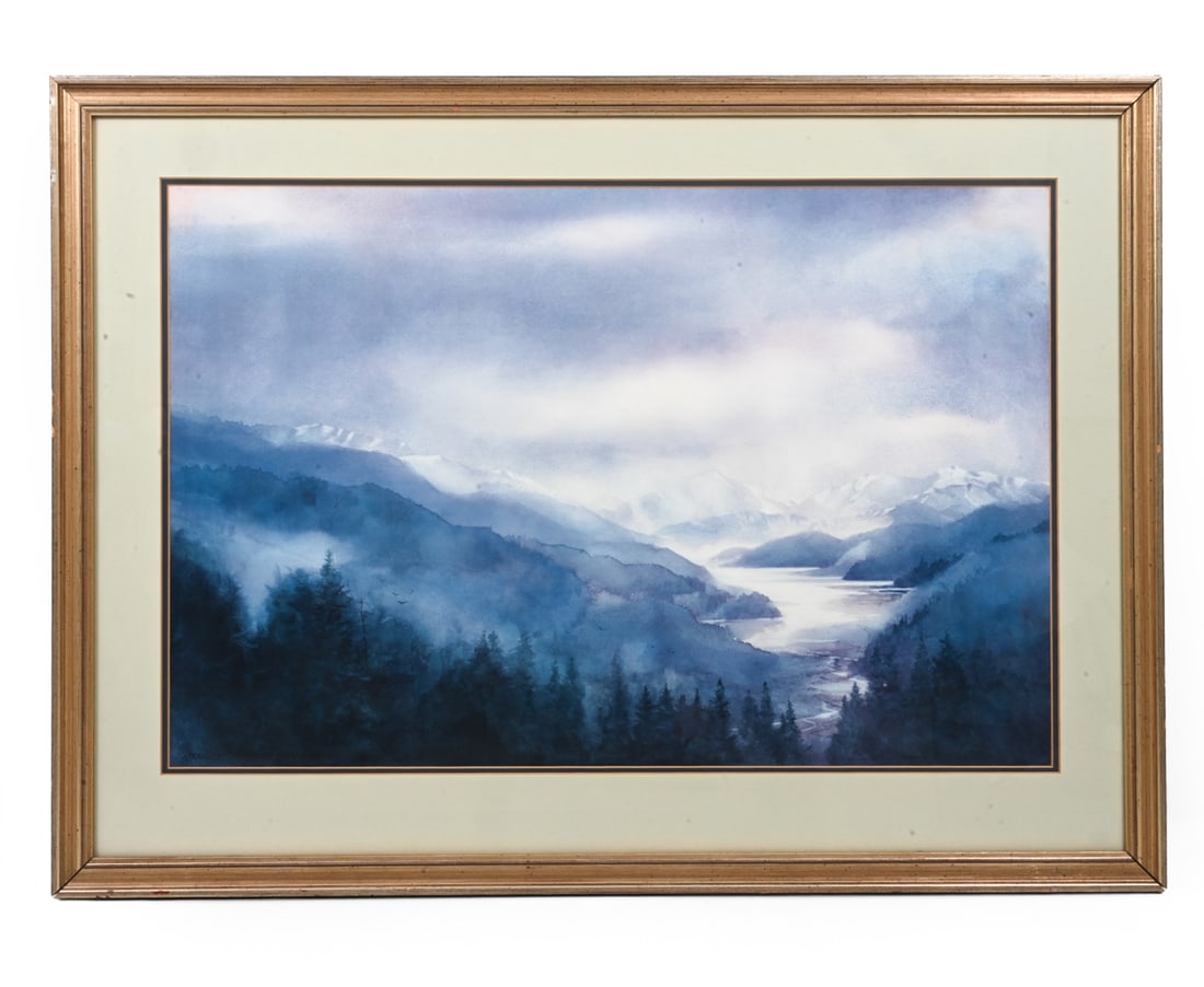 N. TAYLOR STONINGTON (B. 1944) LANDSCAPE PRINT (1 of 7)