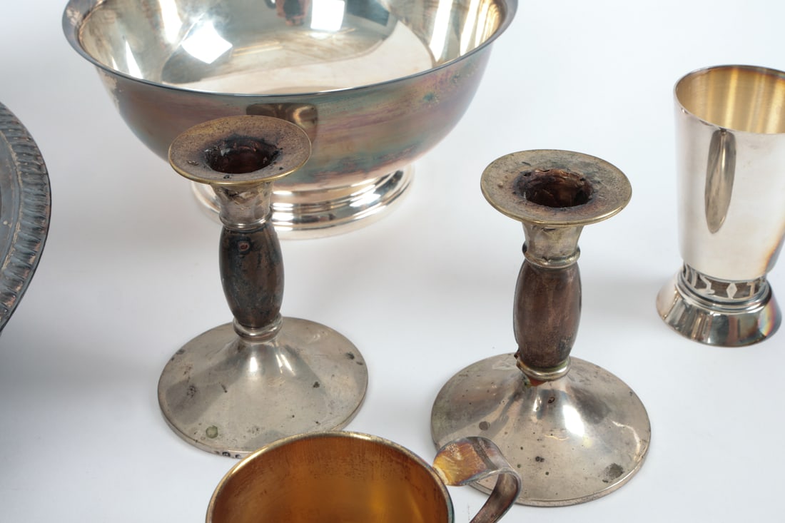 SILVERPLATE GROUPING - 12