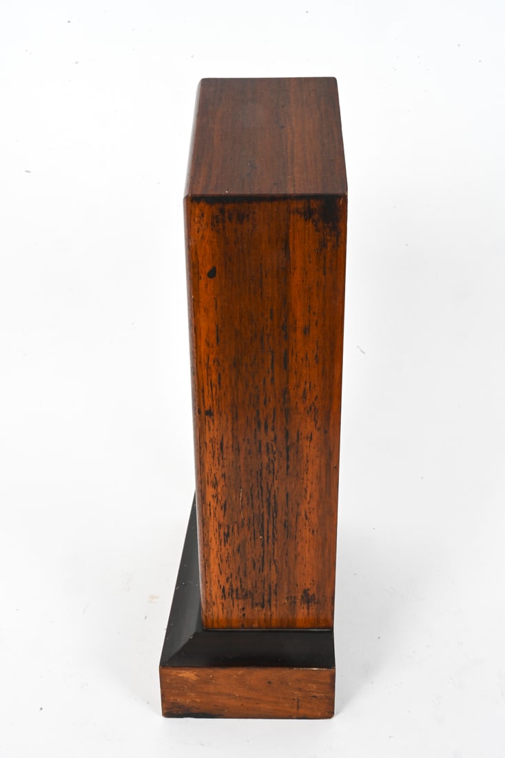 SETH THOMAS GOTHIC MAHOGANY SHELF CLOCK - 6