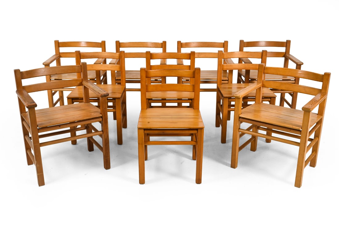 (10) KARIN MOBRING FOR IKEA STABLE CHAIRS C. 1970S (1 of 10)