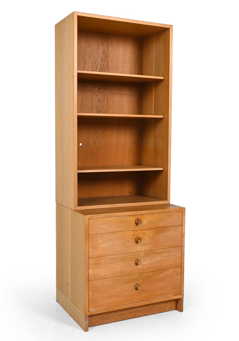 BORGE MOGENSEN "ORESUND" OAK BOOKCASE C. 1960S (1 of 13)