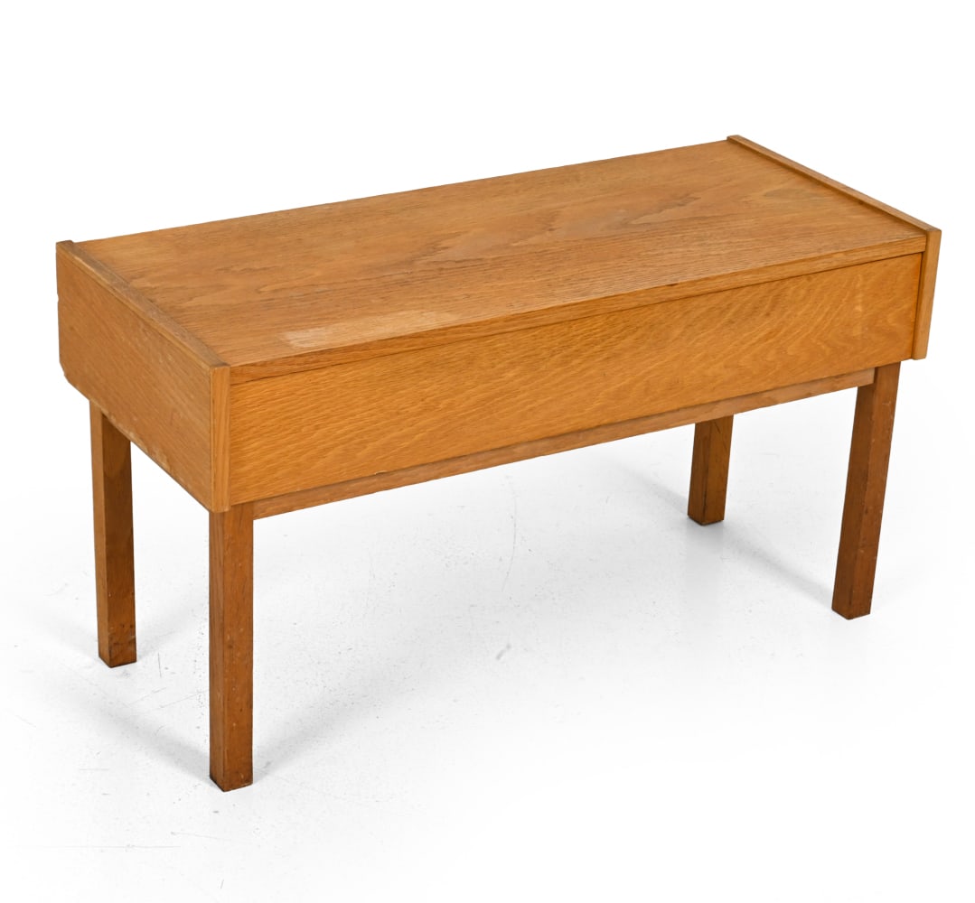 DANISH TEAK CONSOLE TABLE C. 1960S (1 of 13)