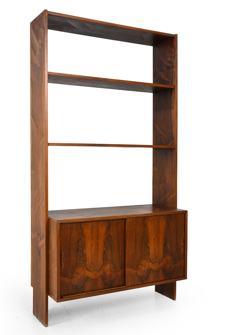 DANISH ROSEWOOD BOOKCASE CABINET (1 of 13)