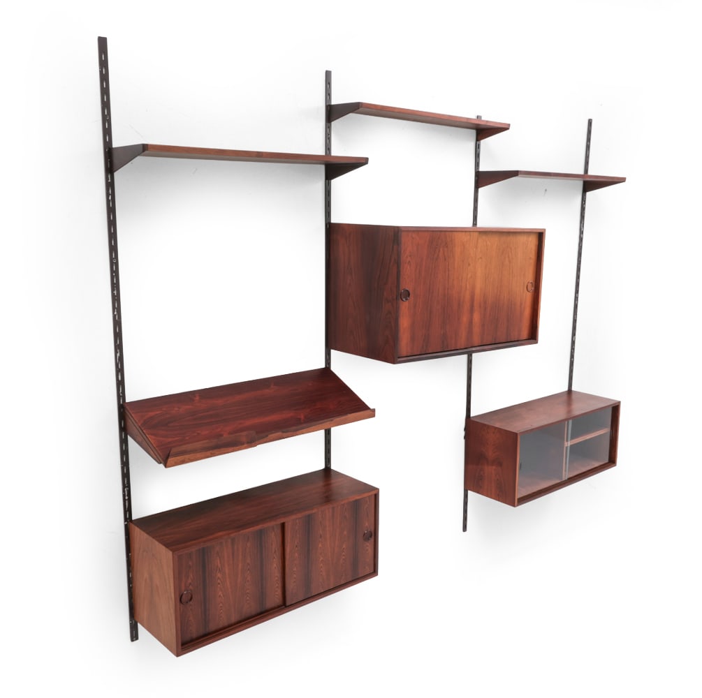 KAI KRISTIANSEN DANISH ROSEWOOD WALL SYSTEM (1 of 20)