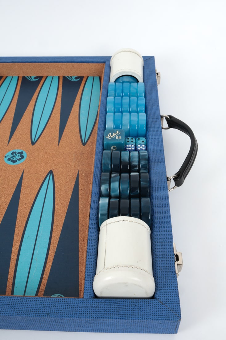 CRISLOID ATTACHE BACKGAMMON SET - 11