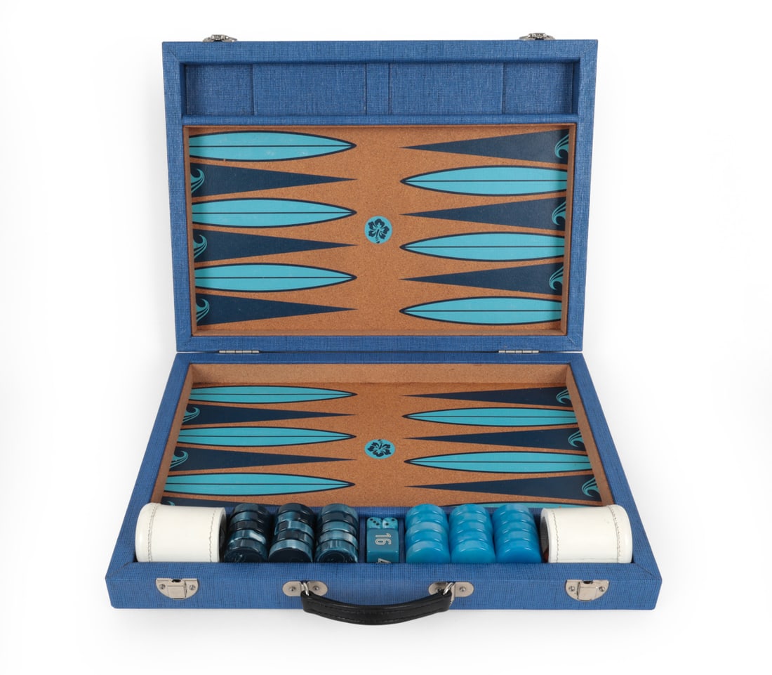 CRISLOID ATTACHE BACKGAMMON SET - 2