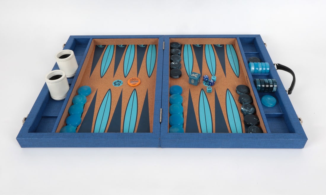 CRISLOID ATTACHE BACKGAMMON SET - 3