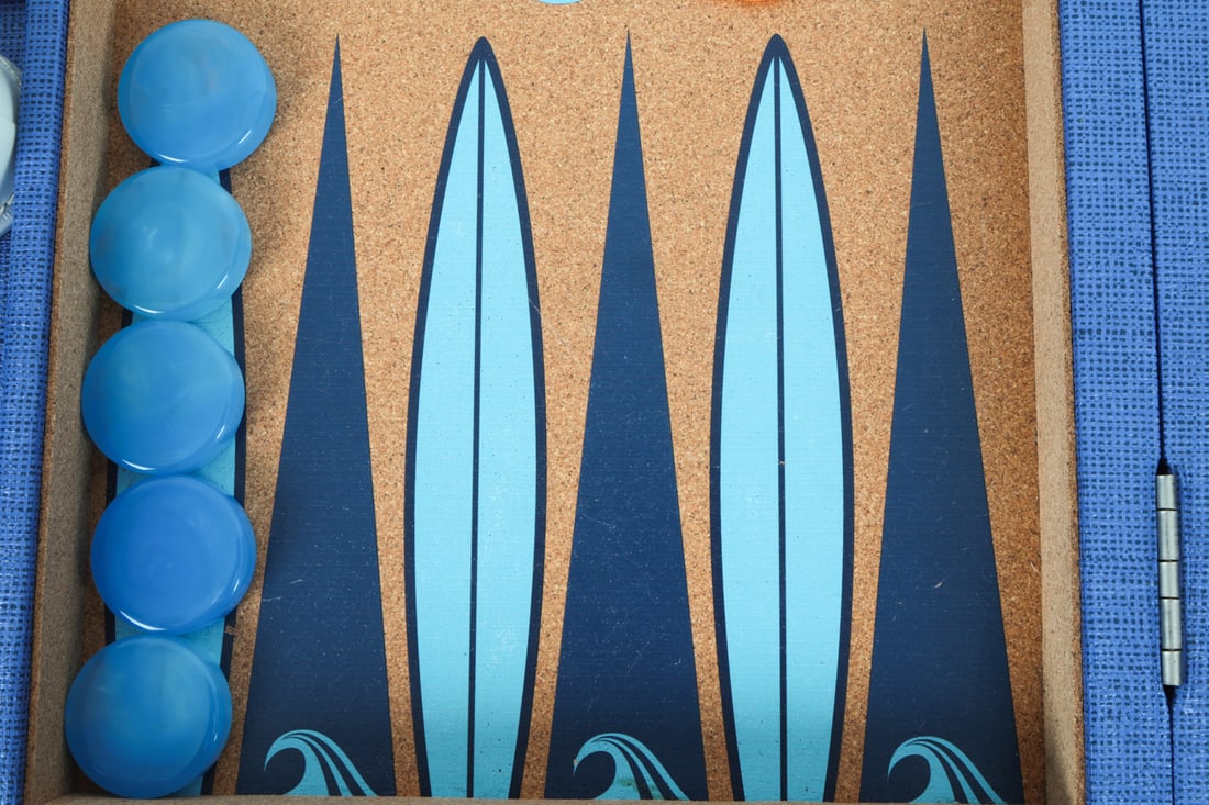 CRISLOID ATTACHE BACKGAMMON SET - 5