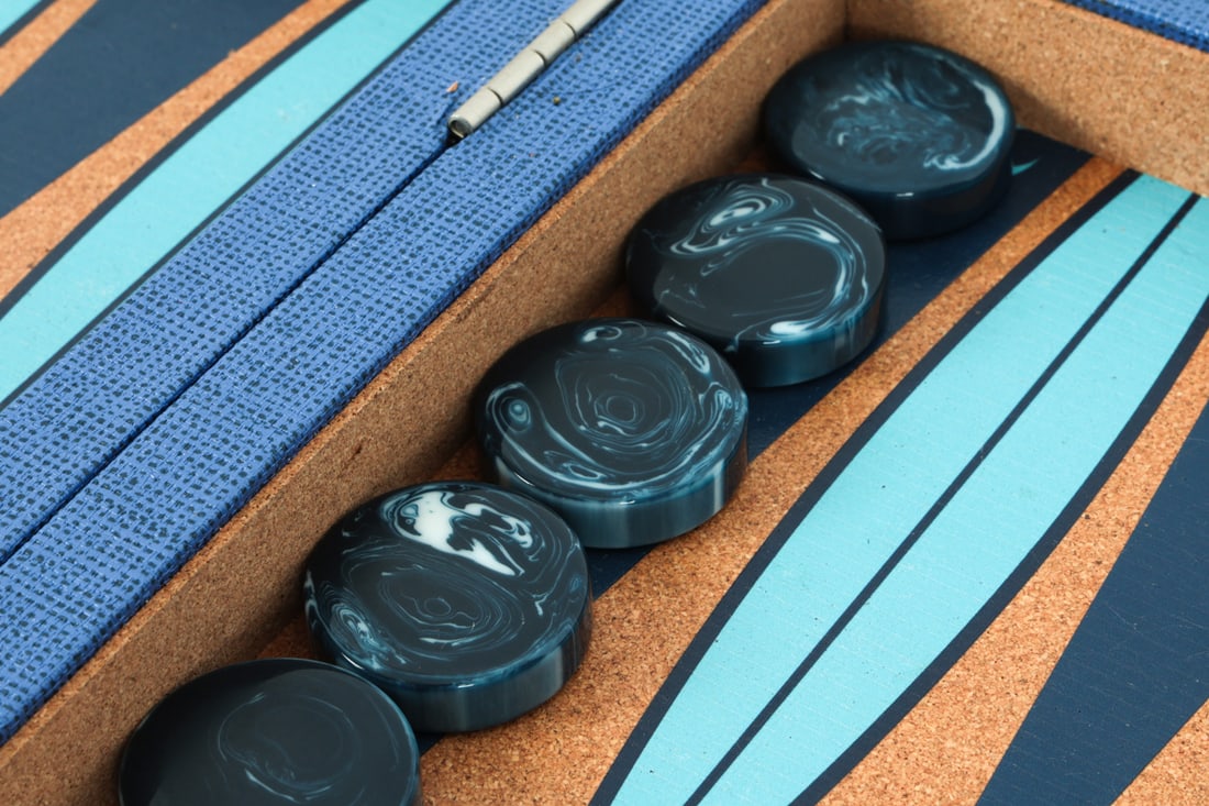CRISLOID ATTACHE BACKGAMMON SET - 7