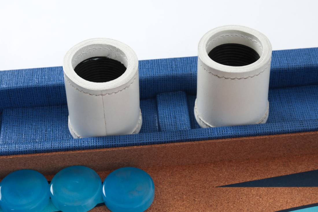 CRISLOID ATTACHE BACKGAMMON SET - 9