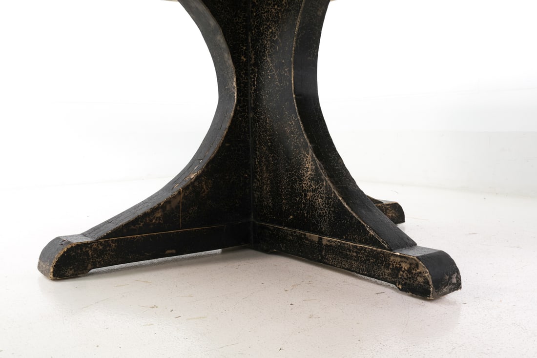 RUSTIC FARMHOUSE STYLE ELM DINING TABLE - 18