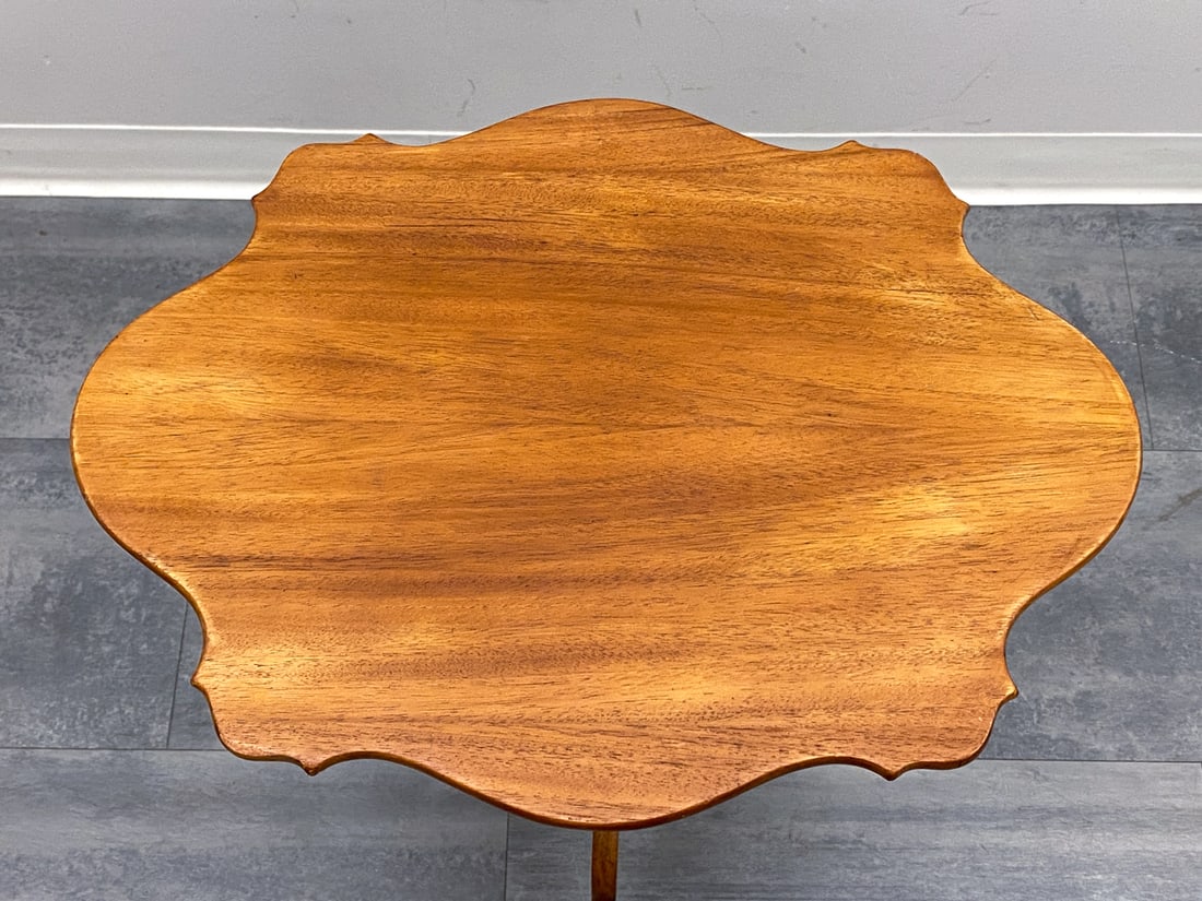 BIEDERMEIER STYLE SWEDISH WALNUT SIDE TABLE - 8