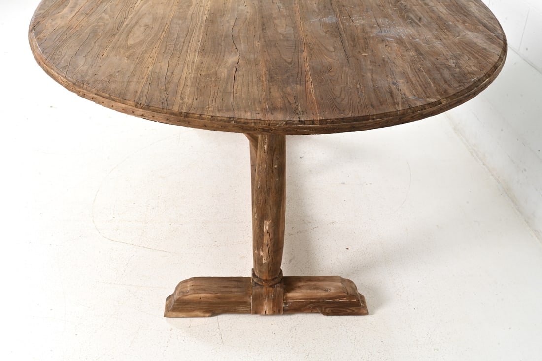 FRENCH TILT TOP WINE TABLE - 8