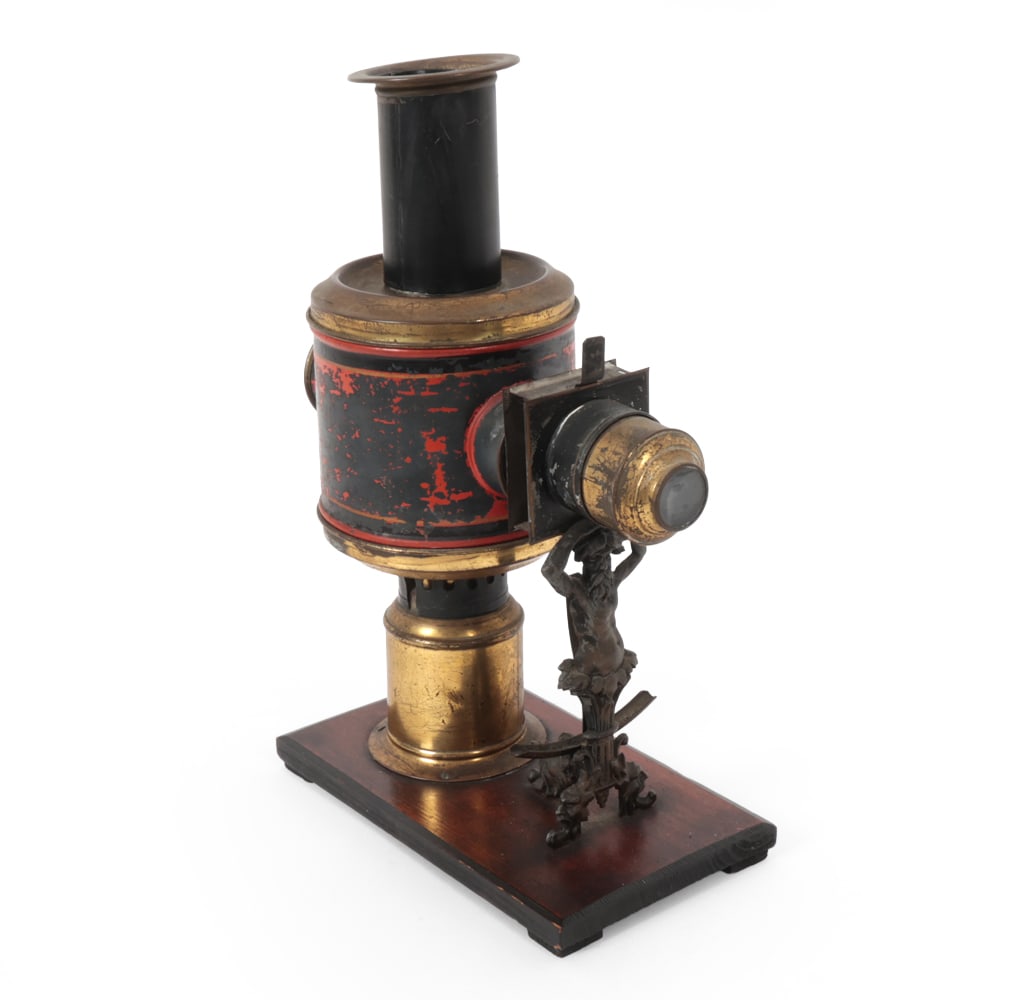 ANTIQUE GERMAN MAGIC LANTERN PROJECTOR - 2
