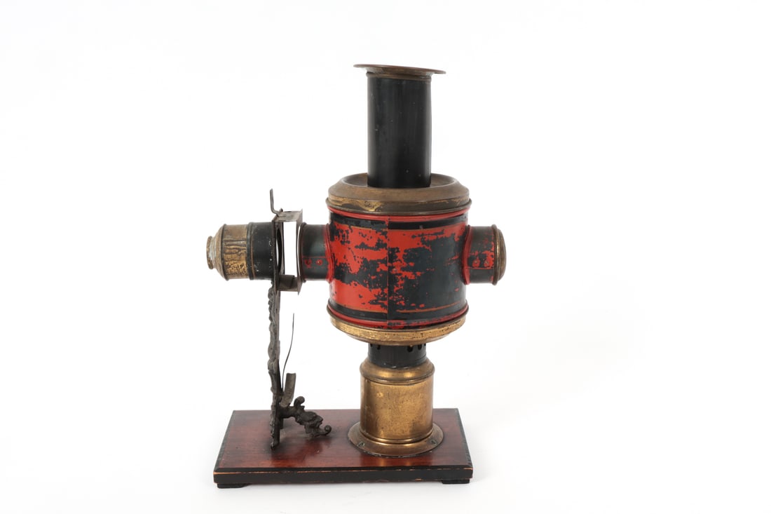 ANTIQUE GERMAN MAGIC LANTERN PROJECTOR - 7