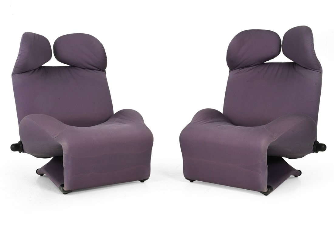 PAIR OF TOSHIYUKI KITA FOR CASSINA "WINK" CHAIRS (1 of 15)