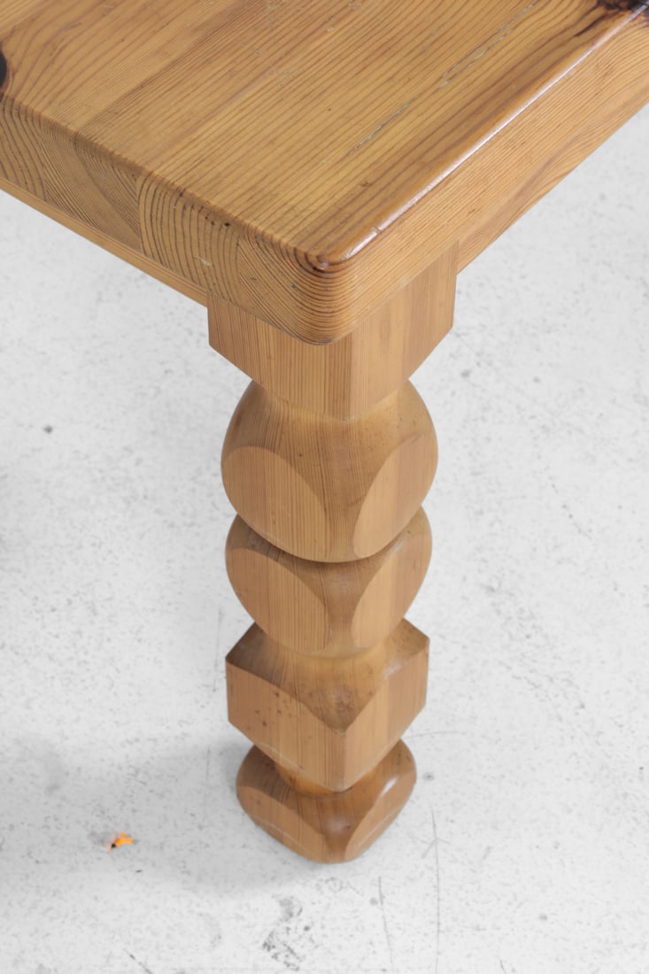 SCANDINAVIAN PINE BENCH C. 1970S - 10