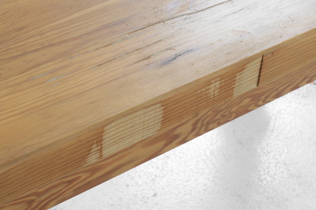 SCANDINAVIAN PINE BENCH C. 1970S - 13