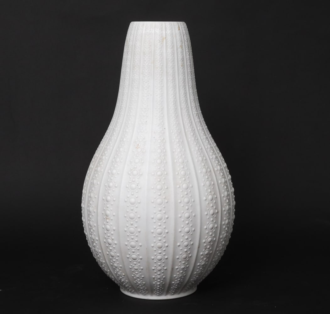 HEINRICH & CO GERMAN PORCELAIN FLOOR VASE C. 1960S (1 of 12)
