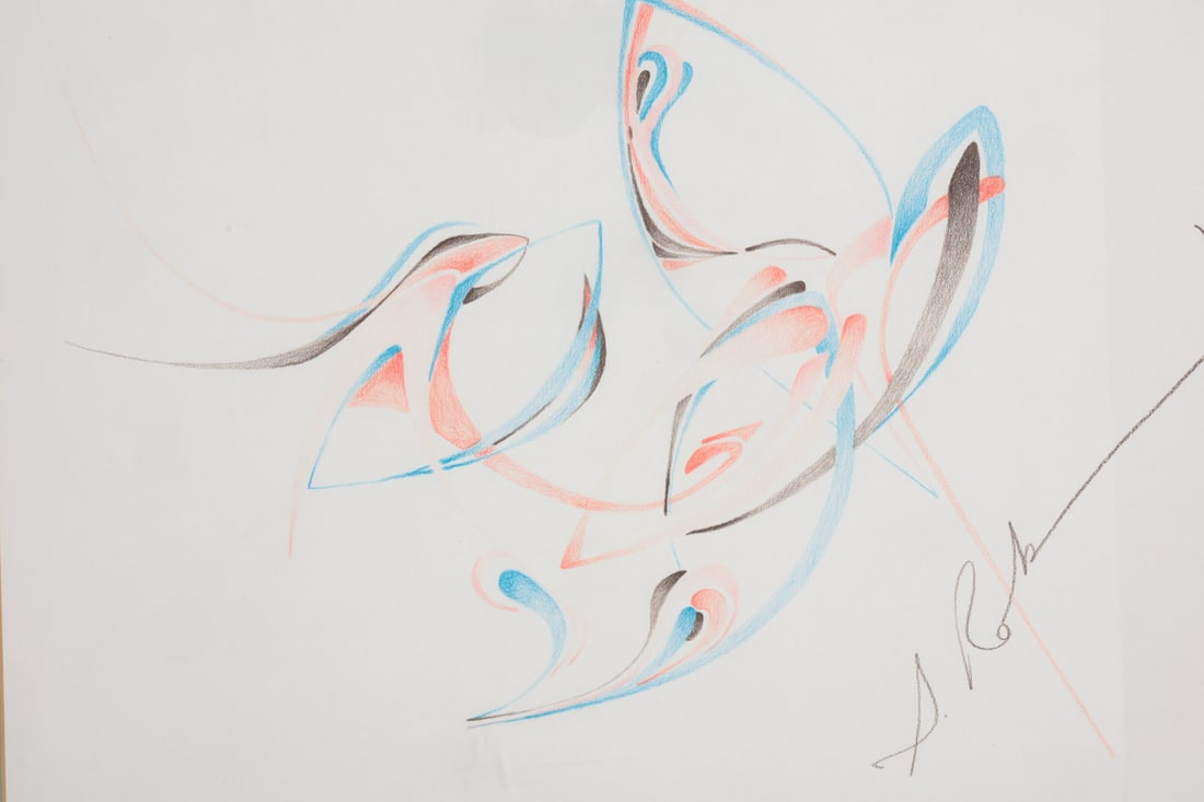 ABSTRACT COLOR DRAWING - 2