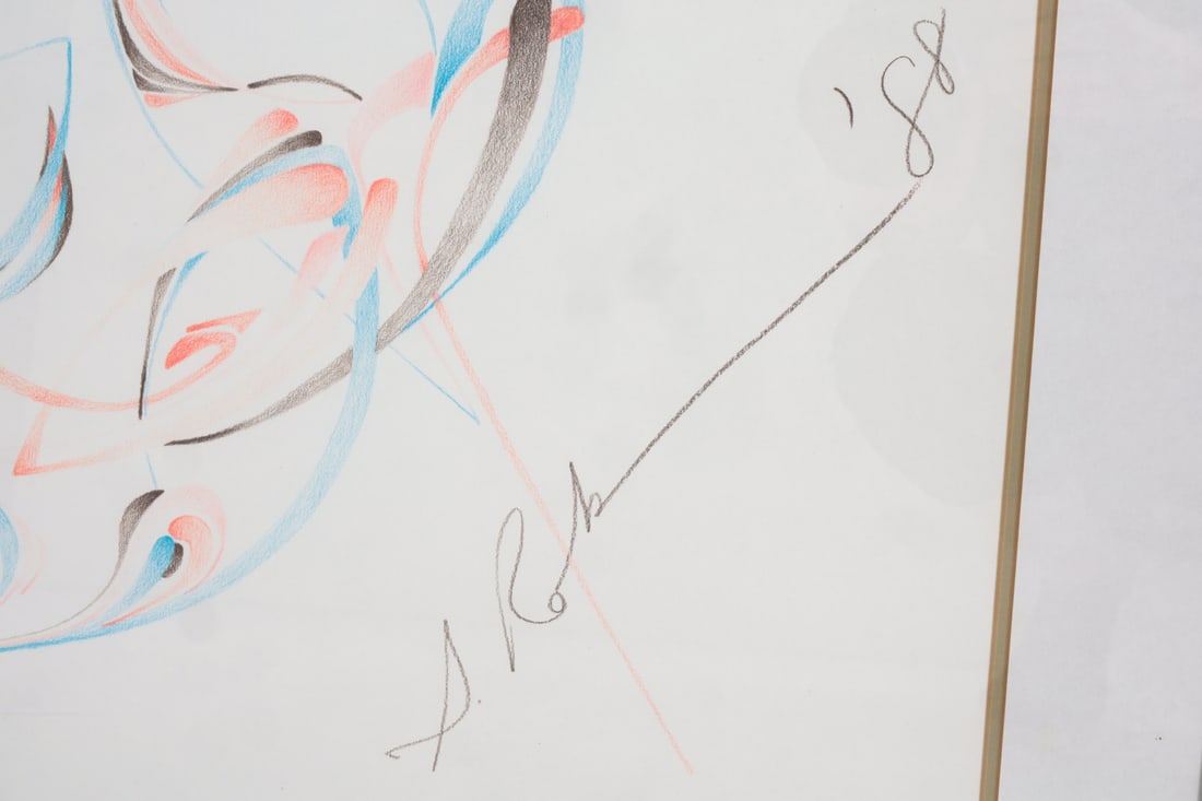 ABSTRACT COLOR DRAWING - 3