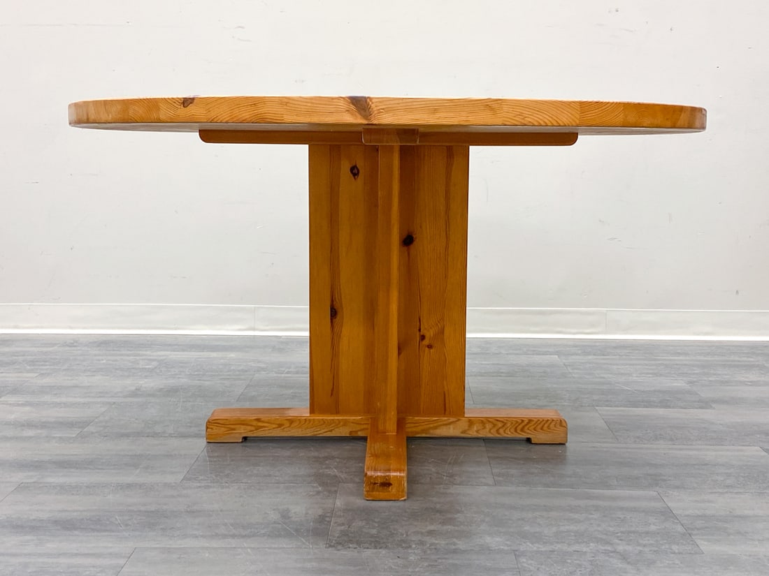 ATTR. RAINER DAUMILLER DANISH PINE DINING TABLE - 2