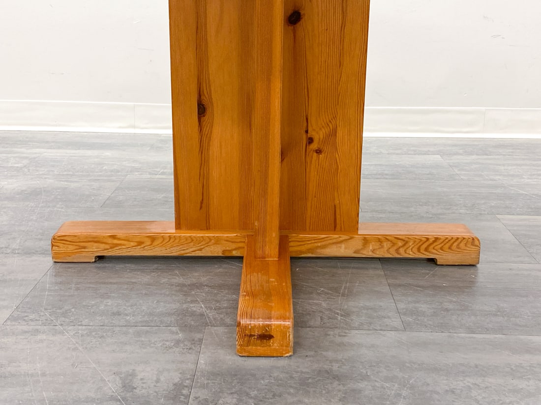 ATTR. RAINER DAUMILLER DANISH PINE DINING TABLE - 5
