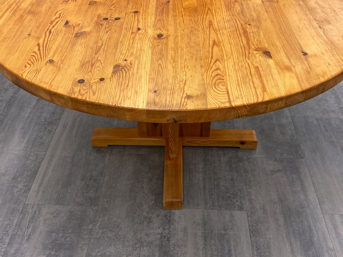 ATTR. RAINER DAUMILLER DANISH PINE DINING TABLE - 8