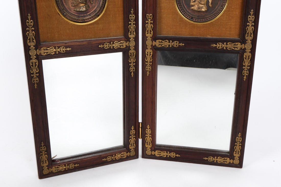FRENCH EMPIRE STYLE FOLDING TABLE SCREEN - 6