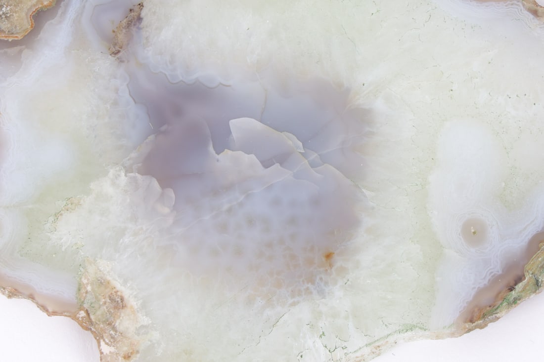 SLICES GEODES GROUPING INCL. AGATE - 8