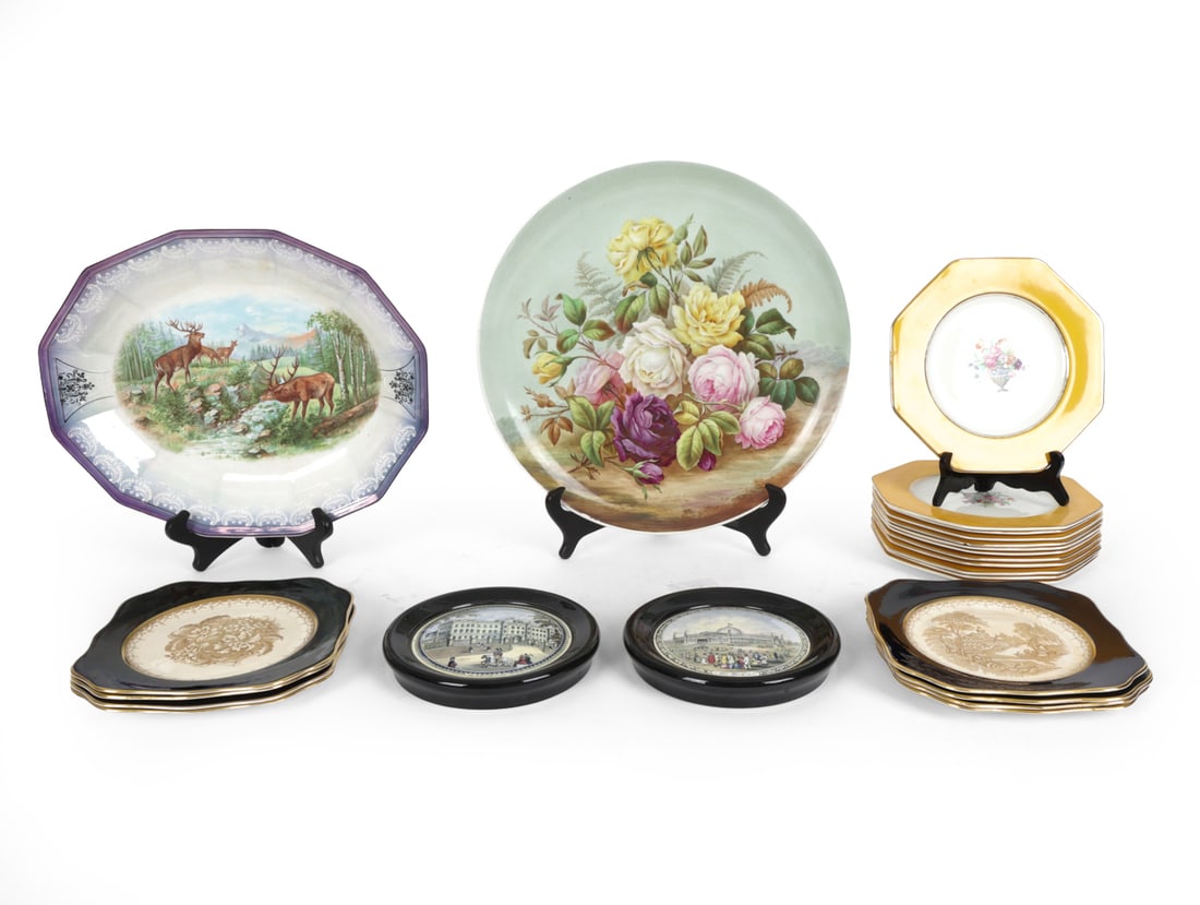 DECORATIVE PORCELAIN GROUPING (1 of 20)