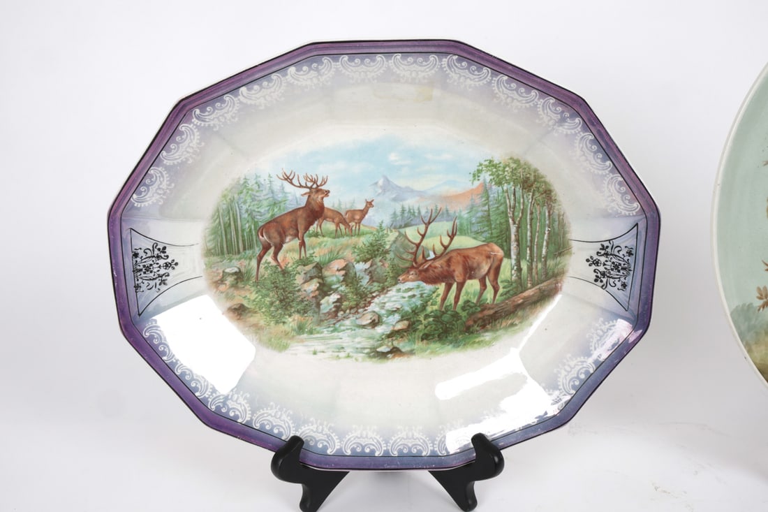 DECORATIVE PORCELAIN GROUPING - 3