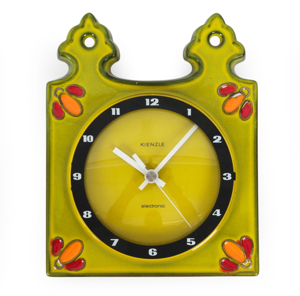 KIENZLE GERMAN CERAMIC KITCHEN CLOCK - 3