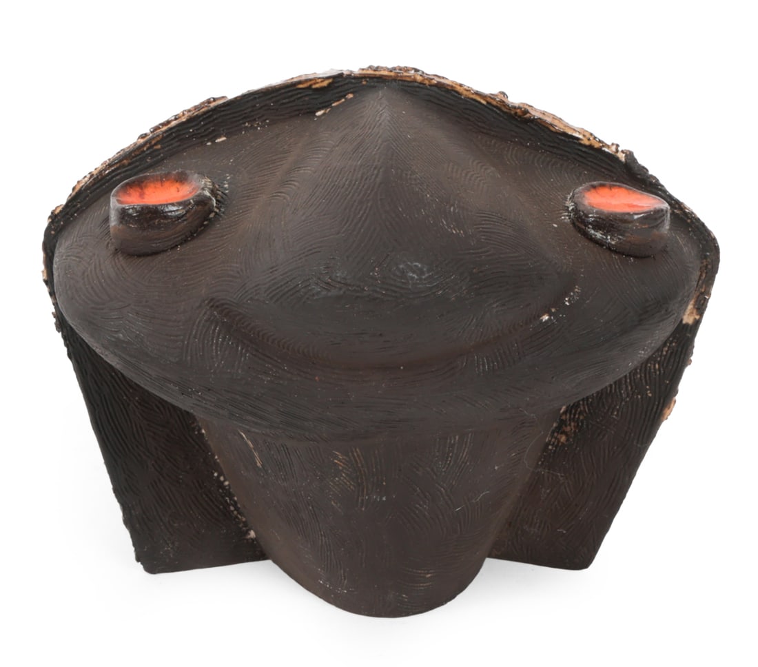 STUDIO CERAMIC FACE SCULPTURE - 2