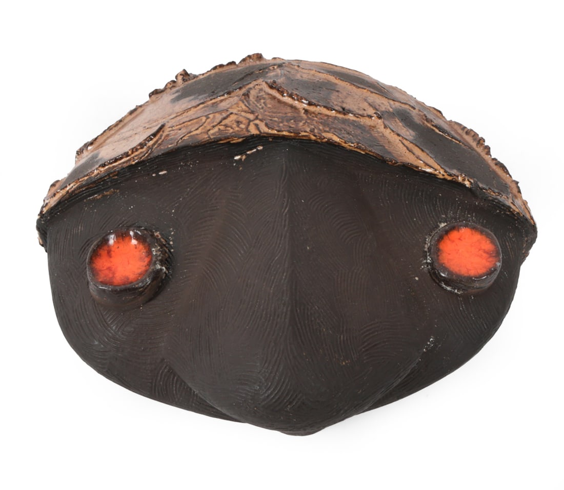 STUDIO CERAMIC FACE SCULPTURE - 3