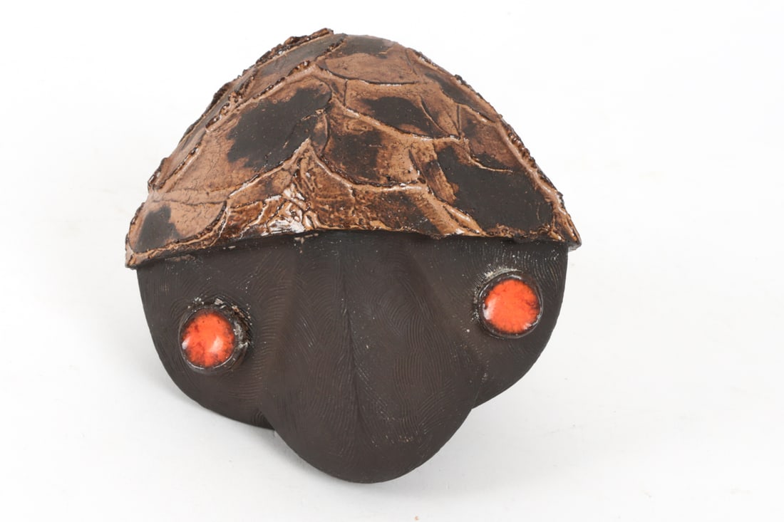STUDIO CERAMIC FACE SCULPTURE - 7