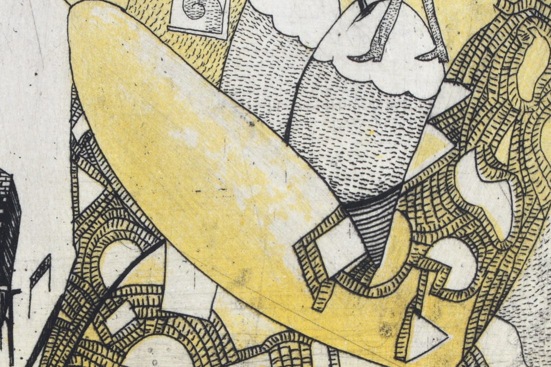 PIT MORELL ABSTRACT LITHOGRAPHS - 10