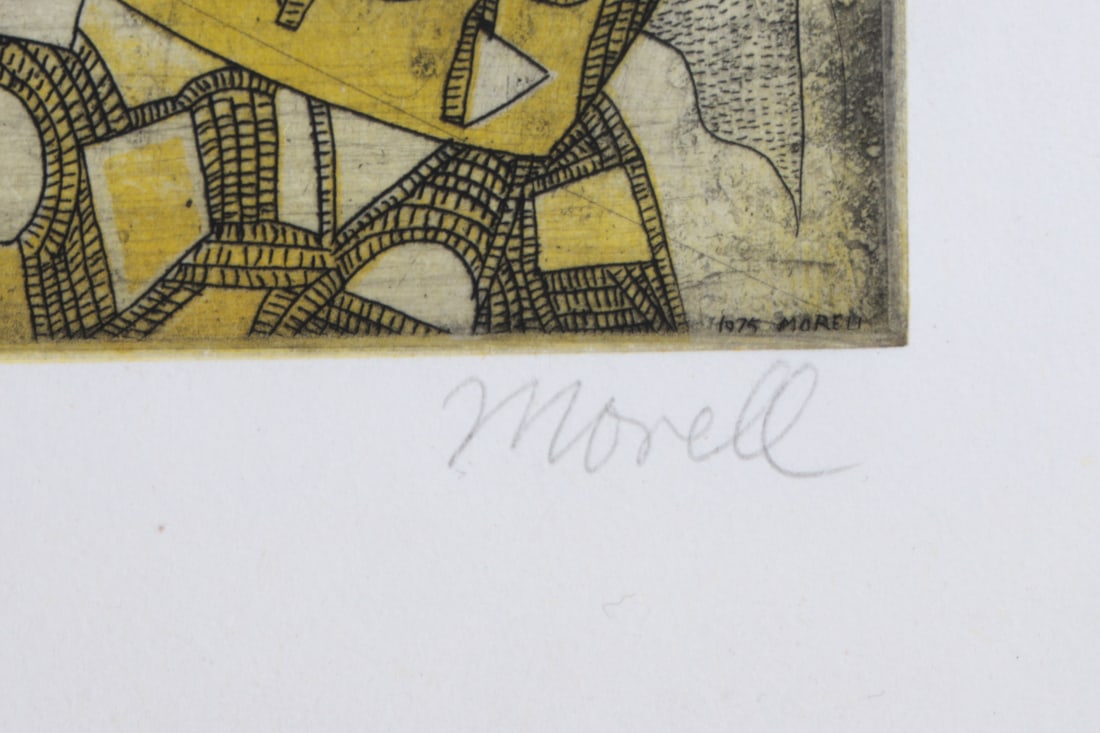 PIT MORELL ABSTRACT LITHOGRAPHS - 11