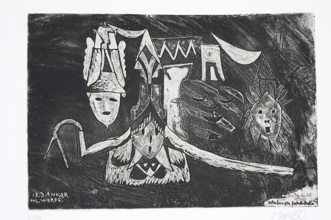 PIT MORELL ABSTRACT LITHOGRAPHS - 5