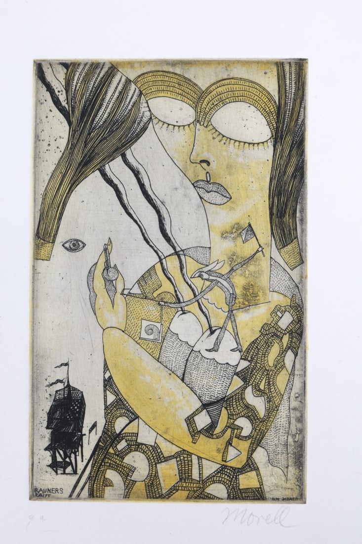 PIT MORELL ABSTRACT LITHOGRAPHS - 8