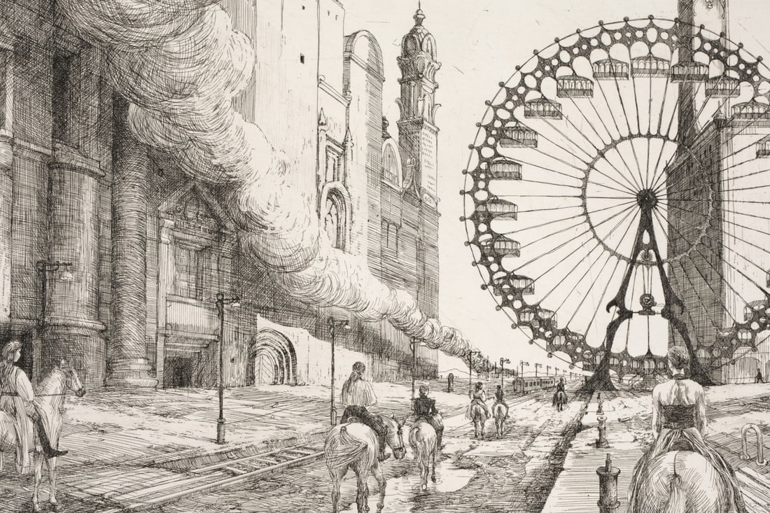 GERMAN ETCHING C. 2016 - 3