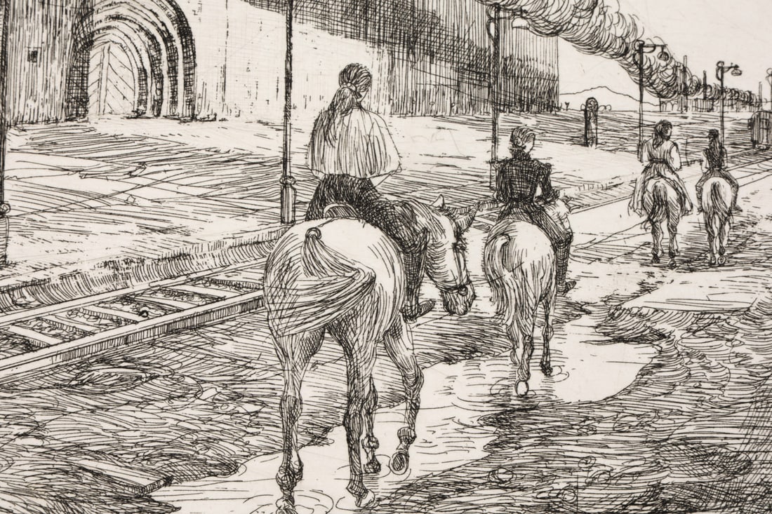 GERMAN ETCHING C. 2016 - 7