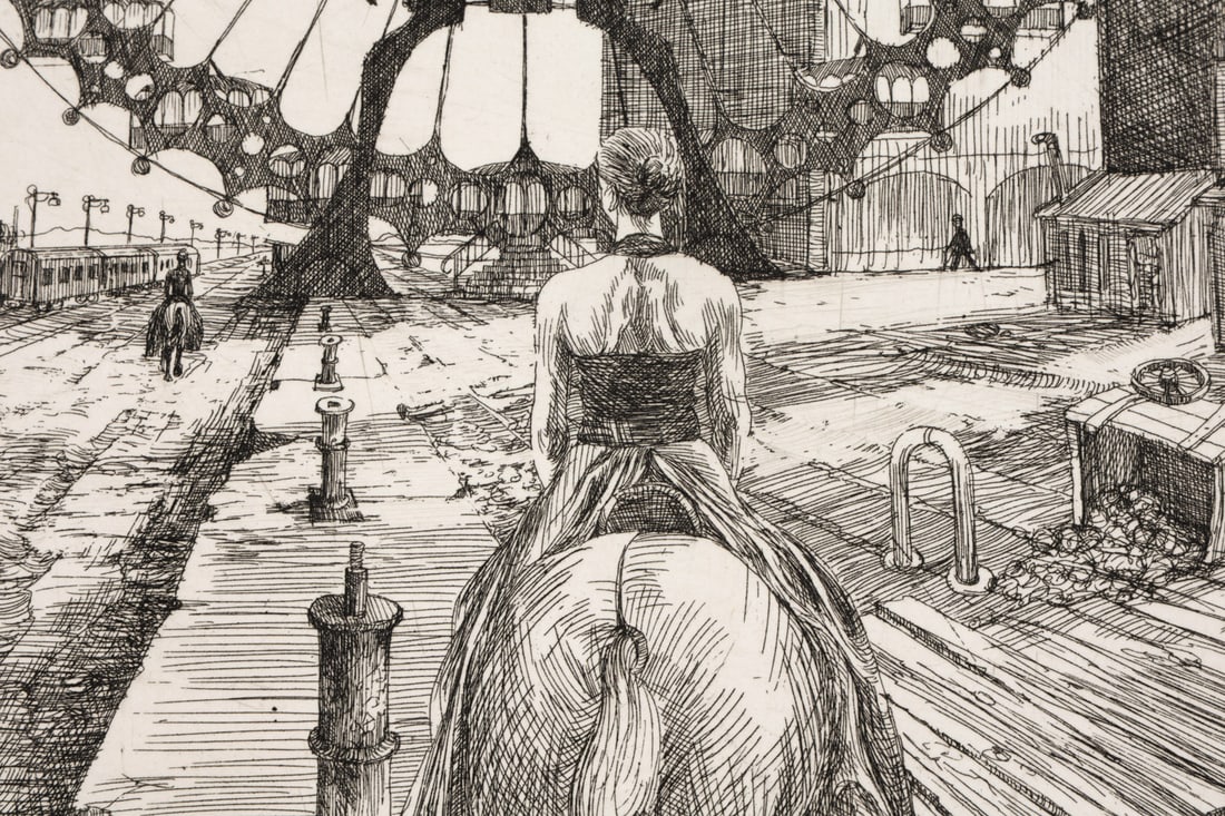 GERMAN ETCHING C. 2016 - 8